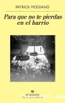 Para que no te pierda en el barrio vignette