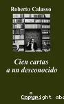 Cien cartas a un desconocido vignette